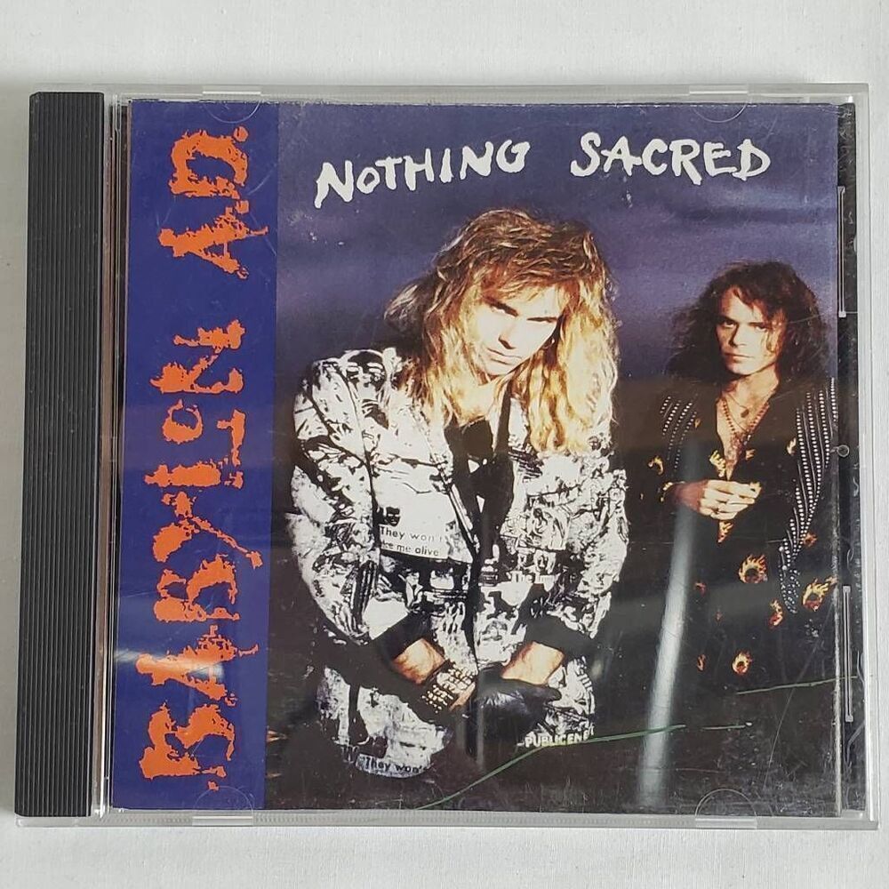 Babylon A.D. – Nothing Sacred (1992 CD, Arista)